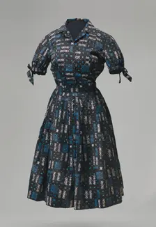 Outfit worn by Carlotta Walls to Little Rock Central High School, 1957. Creator: Unknown