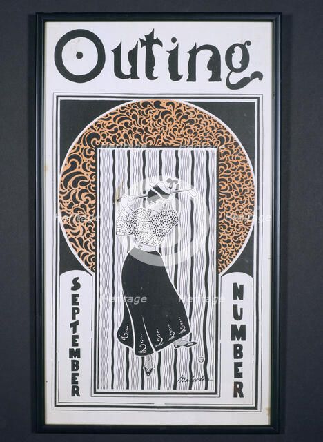 Outing magazine, September edition, c1920s. Artist: Unknown