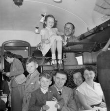 Outing of Laing's London office to Bournemouth, 30/05/1953. Creator: John Laing plc