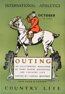 Outing, Illustrated Magazine of Sport Travel Adventure and Contry Life Edited by..., c1890 - 1907. Creator: Edward Penfield
