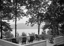 Outlook at Rogers Rock, Lake George, N.Y., between 1900 and 1905. Creator: Unknown