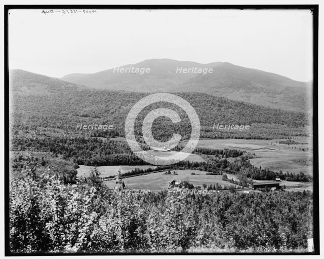Outlook from Beecher's Pulpit, Twin Mountain House, White Mountains, N.H., between 1901 and 1906. Creator: Unknown.