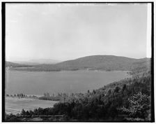 Outlet of Lake Dunmore, Green Mountains, between 1900 and 1906. Creator: Unknown