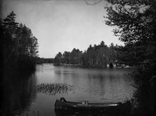 Outlet, Upper St. Regis Lake, Adirondack Mountains, The, c1903. Creator: Unknown