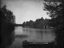Outlet, Upper St. Regis Lake, Adirondack Mountains, The, c1903. Creator: Unknown