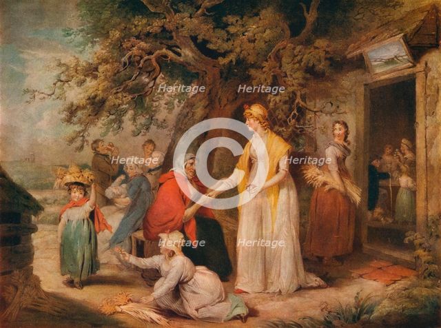 'Outside a Country Alehouse', c18th century. Artist: William Ward.