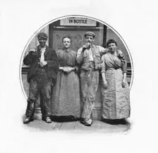 Outside a public house, London, c1903 (1903)