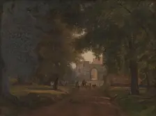 Outside Ariccia, 1882. Creator: Thorald Brendstrup