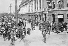 Outside Shibe Park, 10/9/14, 1914. Creator: Bain News Service