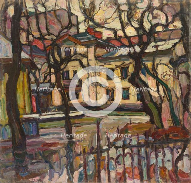 Outskirts of Moscow, c1916. Creator: Manievich (Manevich), Abraham (Abram) (1883-1942).