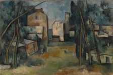Outskirts of a Town, 1919. Artist: Shevchenko, Alexander Vasilyevich (1883-1948)
