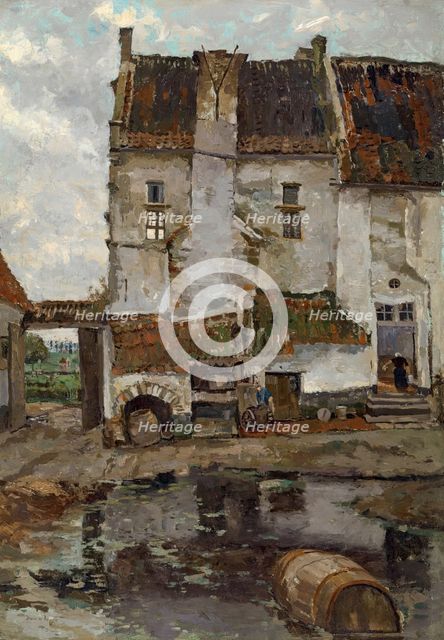Outskirts of Brussels, 1881. Creator: Darío de Regoyos.