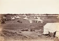 Outskirts of Governor General's Camp, 1858-61. Creator: Unknown