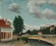 Outskirts of Paris, c. 1897-1905. Creator: Henri Rousseau (French, 1844-1910)
