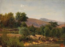 Outskirts of the Monasterio de Piedra (Aragón), 1856. Creator: Carlos de Haes