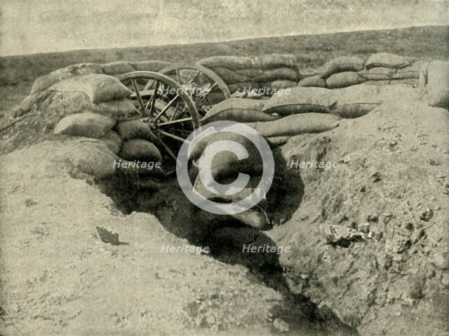 'Outpost and Entrenchment, Southern Fort, Mafeking', 1900. Creator: Unknown.