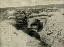 Outpost and Entrenchment, Southern Fort, Mafeking 1900. Creator: Unknown