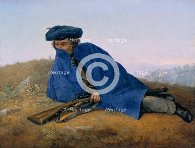 Outpost Duty, 1829. Artist: Kersting, Georg Friedrich (1785-1847)