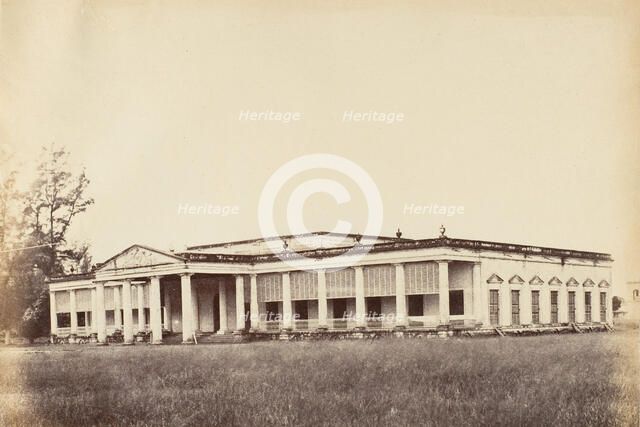 Outram Institute, Calcutta, 1850s. Creator: Captain R. B. Hill.