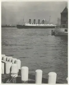 Outward Bound, The Mauretania, 1910, printed 1918/32. Creator: Alfred Stieglitz