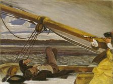Outward Bound, mid 19th century. Artist: Augustus Leopold Egg