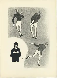 Ouvrard, from Le Café-Concert, 1893. Creator: Henri-Gabriel Ibels