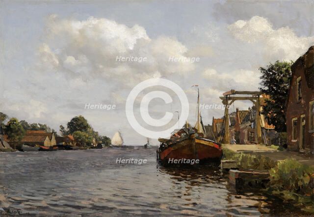 Oude Wetering, 1904. Creator: Tholen, Willem Bastiaan (1860-1931).