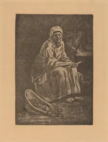 Oude-Kate. Creator: Félicien Rops