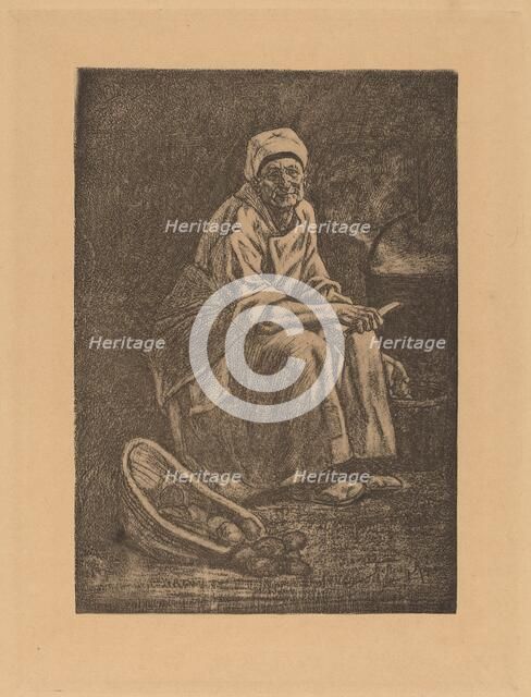 Oude-Kate. Creator: Félicien Rops.