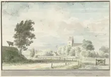 Oudeschoot and the Schooterschans, 1732. Creator: Cornelis Pronk