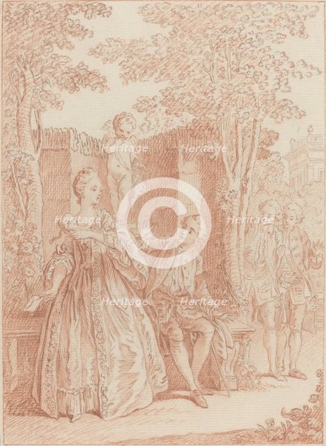 Oui, je la connais Traitre, et je connais ton Coeur. Creator: Hubert Francois Gravelot.