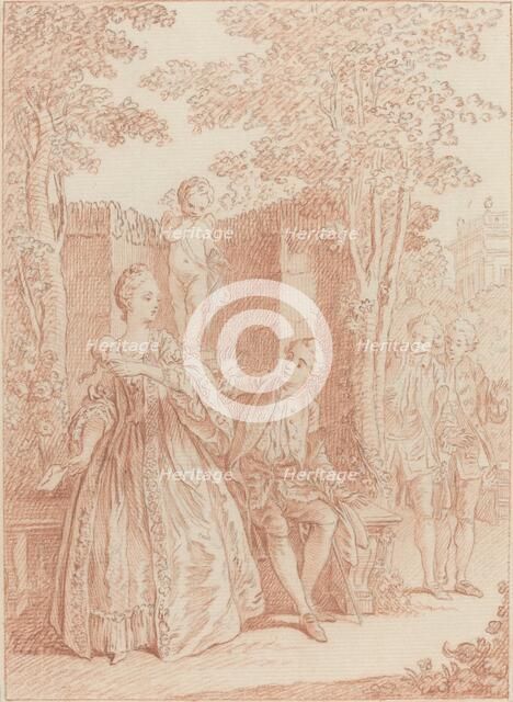 Oui, je la connais Traitre, et je connais ton Coeur. Creator: Hubert Francois Gravelot.