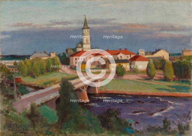 Oulu, 1922. Creator: Eero Jarnefelt.
