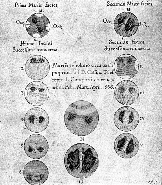 Our Near Neighbour, Mars:...configuration of the two Hemispheres of Mars, 17th century, (1895). Creator: Carl Hentschel.