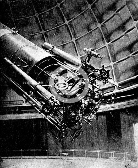 Our Near Neighbour, Mars: Fig. 1: the eye-end of the Great Lick Refractor, 1895. Creator: Carl Hentschel.