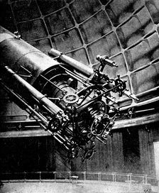 Our Near Neighbour, Mars: Fig. 1: the eye-end of the Great Lick Refractor, 1895. Creator: Carl Hentschel