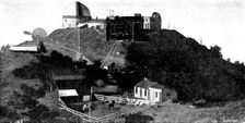 Our Near Neighbour, Mars: the Lick Observatory, Mount Hamilton, California, 1895. Creator: Carl Hentschel