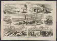 Our Army before Yorktown, Virginia, 1862. Creator: Winslow Homer (American, 1836-1910)