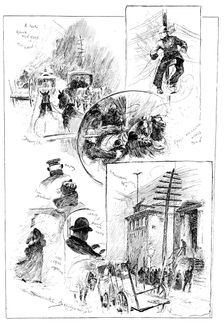 Our Artist in America: a look round New York in the snow, (1890). Creator: Unknown