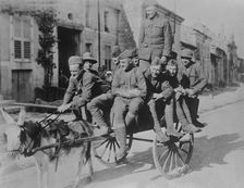Our boys in France, 1917 or 1918. Creator: Bain News Service