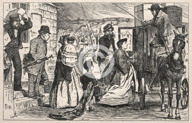 Our Brilliant Failure, 1865. Creator: George Louis Palmella Busson Du Maurier (British, 1834-1896).