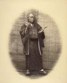 Our Chief Artist, 1868. Creator: Felice Beato