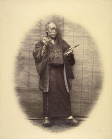 Our Chief Artist, 1868. Creator: Felice Beato