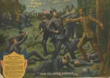 Our Colored Heroes Our Colored Heroes, 1918. Creator: EG Renesch