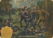 Our Colored Heroes Our Colored Heroes, c1918. Creator: Unknown