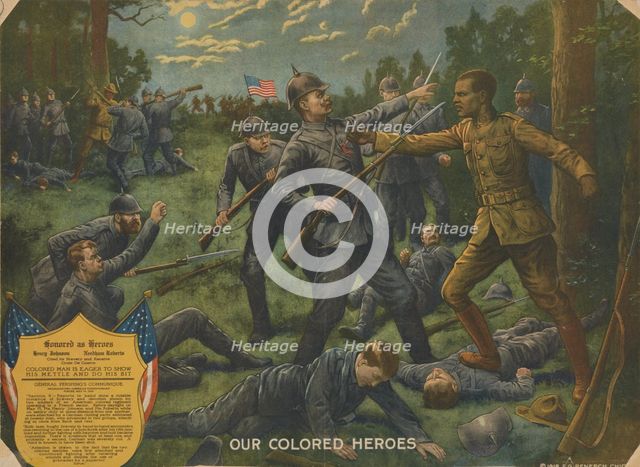 Our Colored Heroes Our Colored Heroes, c1918. Creator: Unknown.