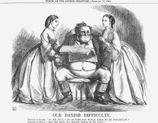 Our Danish Difficulty 1864. Creator: John Tenniel