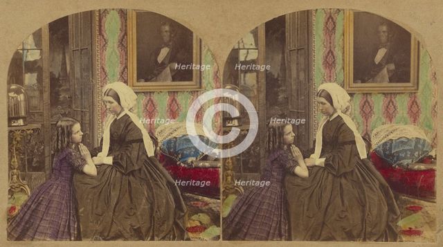 Our Father Which Art in Heaven, about 1865. Creator: London Stereoscopic & Photographic Co.