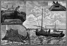 Our Fishing Industries: Whitebait Fishing, 1883. Creator: Unknown