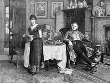 "Our First-Floor Lodger" by H. G. Glindoni, 1883. Creator: Unknown